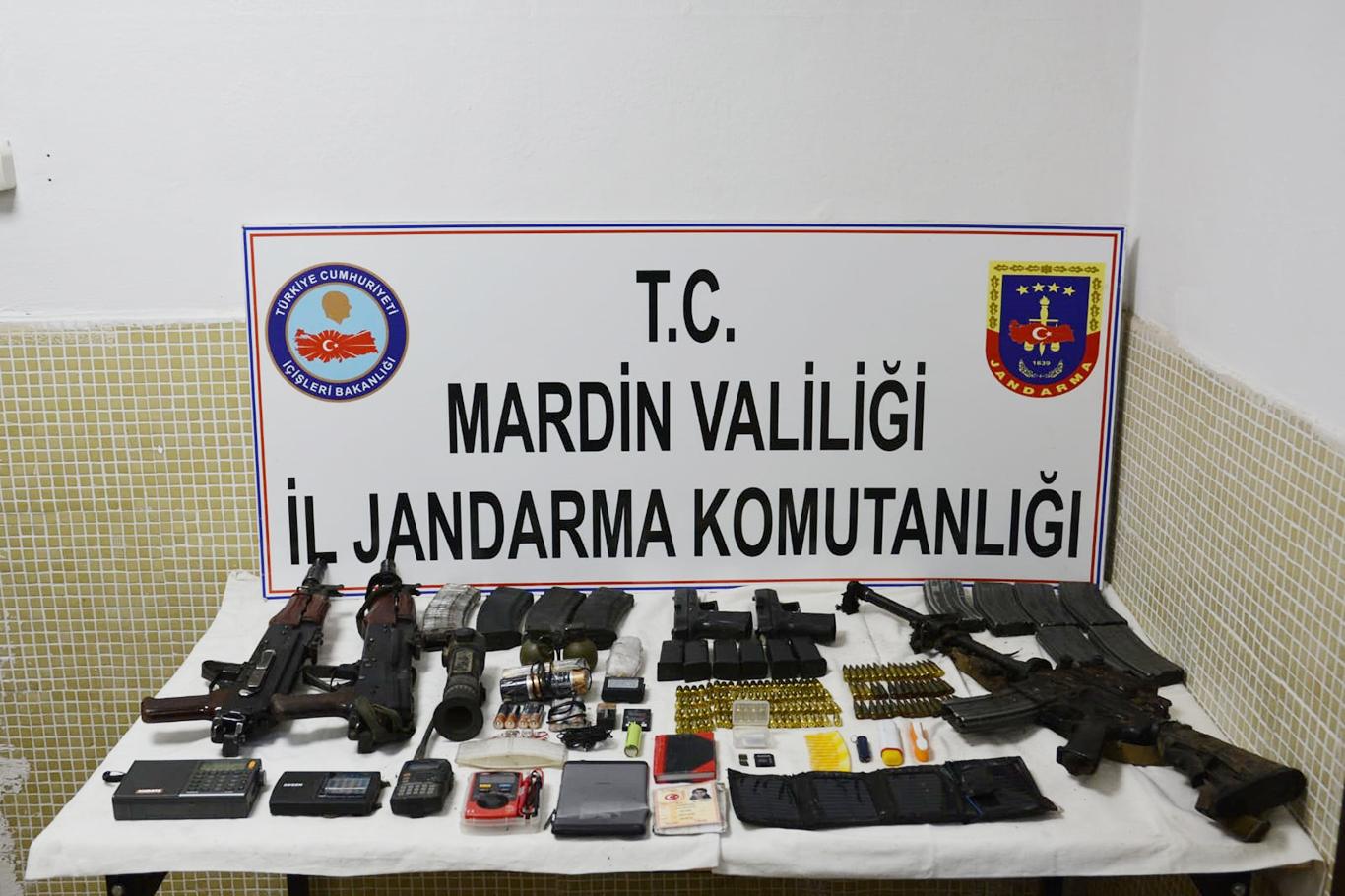 PKK'ye ait silah ve mühimmat ele geçirildi